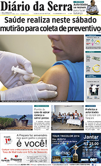 Edição impressa de 15/03/2014