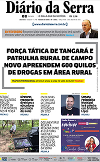 Edição impressa de 28/01/2025