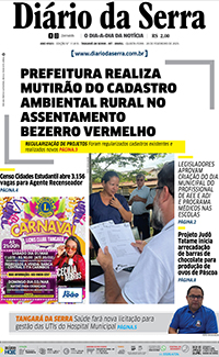 Edição impressa de 20/02/2025