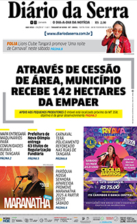 Edição impressa de 28/02/2025