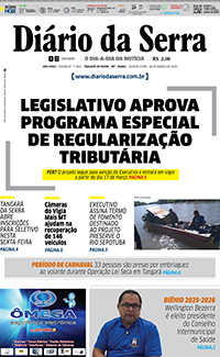 Edição impressa de 06/03/2025