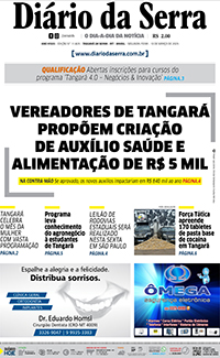 Edição impressa de 10/03/2025