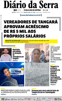 Edição impressa de 12/03/2025