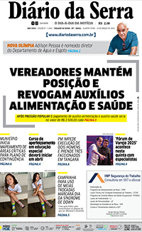 Edição impressa de 19/03/2025