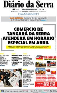 Edição impressa de 26/03/2025