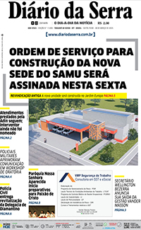 Edição impressa de 28/03/2025
