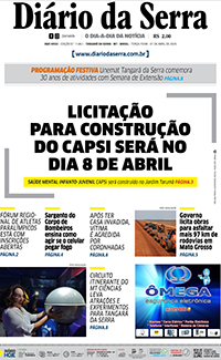 Edição impressa de 01/04/2025
