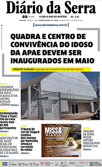 Edição impressa de 14/04/2025