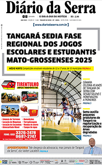 Edição impressa de 16/05/2025