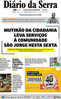 Edição impressa de 23/05/2025
