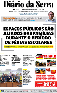 Edição impressa de 09/07/2025