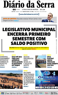 Edição impressa de 15/07/2025