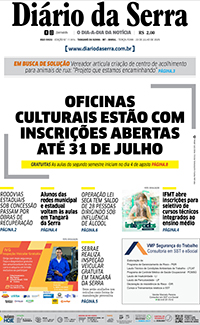 Edição impressa de 22/07/2025
