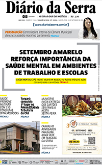 Edição impressa de 03/09/2025