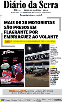 Edição impressa de 29/09/2025