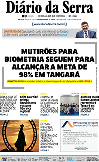 Edição impressa de 13/10/2025
