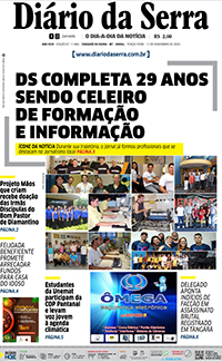 Edição impressa de 11/11/2025
