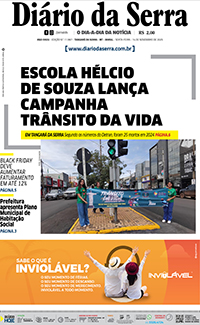 Edição impressa de 14/11/2025