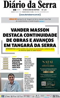 Edição impressa de 23/12/2025