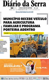 Edição impressa de 26/12/2025
