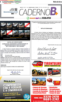 Edição impressa de 09/01/2026
