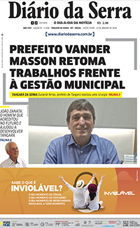 Edição impressa de 23/01/2026