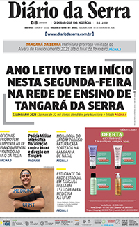 Edição impressa de 02/02/2026