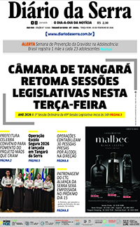 Edição impressa de 03/02/2026