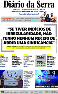 Edição impressa de 17/03/2026