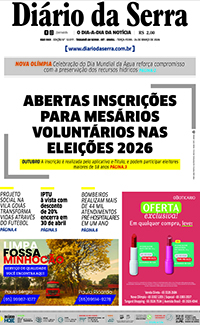 Edição impressa de 24/03/2026