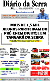 Edição impressa de 25/03/2026