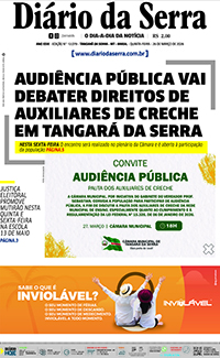 Edição impressa de 26/03/2026