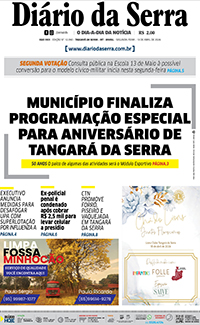 Edição impressa de 13/04/2026