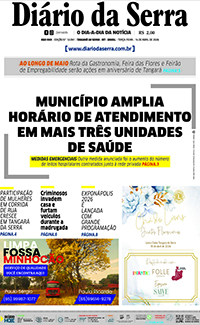 Edição impressa de 14/04/2026
