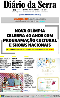 Edição impressa de 15/04/2026