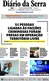 Edição impressa de 29/04/2026