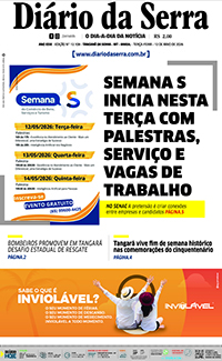 Edição impressa de 12/05/2026
