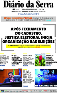 Edição impressa de 14/05/2026