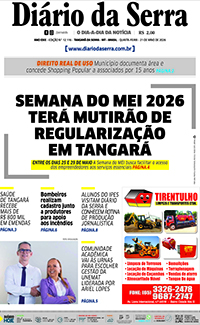 Edição impressa de 21/05/2026