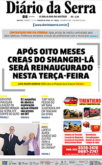 Edição impressa de 25/05/2026