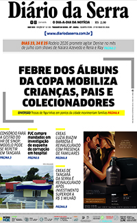 Edição impressa de 27/05/2026