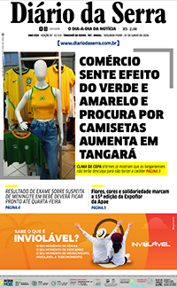 Edição impressa de 01/06/2026