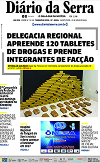 Edição impressa de 25/06/2026