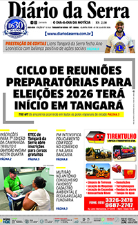 Edição impressa de 01/07/2026
