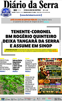 Edição impressa de 07/07/2026