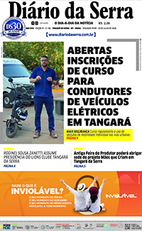 Edição impressa de 20/07/2026