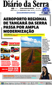 Edição impressa de 21/07/2026