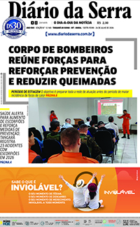 Edição impressa de 24/07/2026