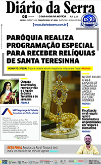 Edição impressa de 29/07/2026