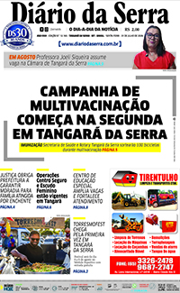 Edição impressa de 31/07/2026